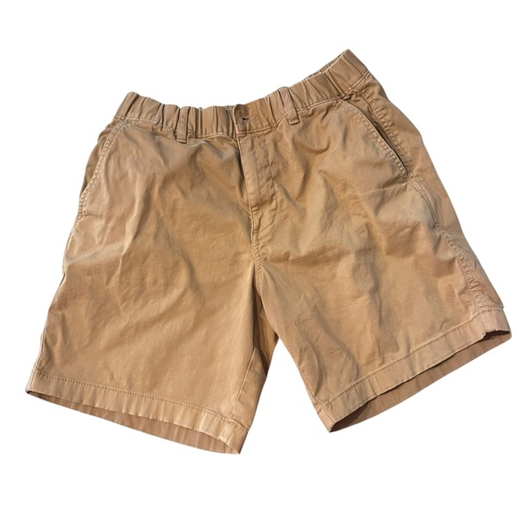Bearbottom Men's Stretch Waist Casual Shorts Camel Color - Picture 1 of 6